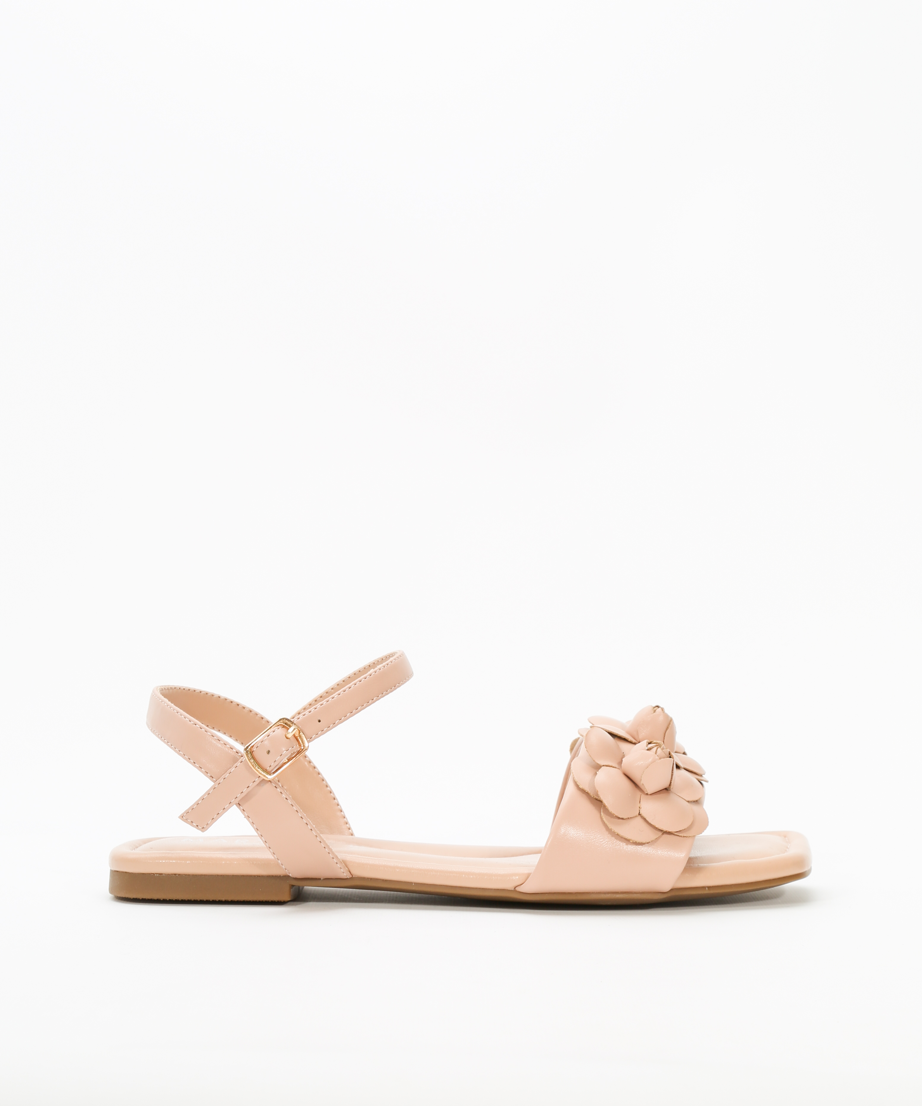 Sandalias planas flores image number null